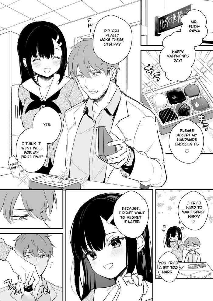 Uncensored Full Color JK Miyako no Valentine Manga- Original hentai Drama