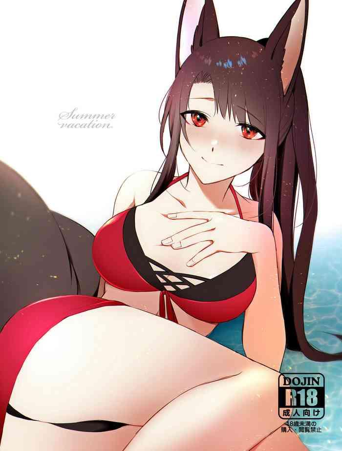 Hot Summer vacation- Azur lane hentai Shaved Pussy