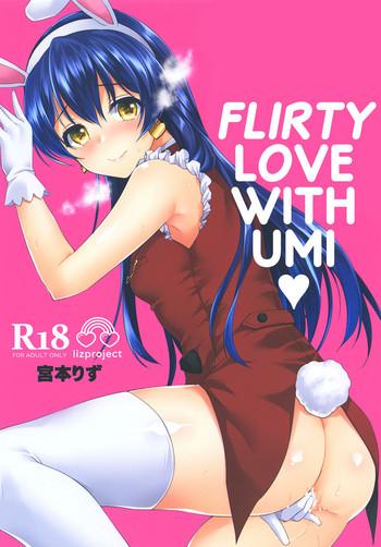 Hairy Sexy Umi to Icha Love Ecchi | Flirty Love with Umi- Love live hentai Anal Sex