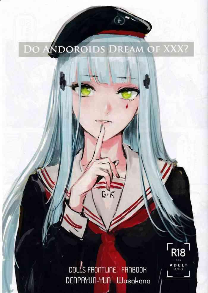 Blowjob Do Androids Dream Of XXX?- Girls frontline hentai KIMONO