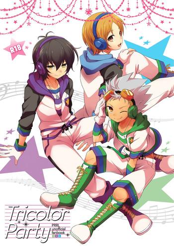 Groping Tricolor Party- Pretty rhythm hentai Sailor Uniform