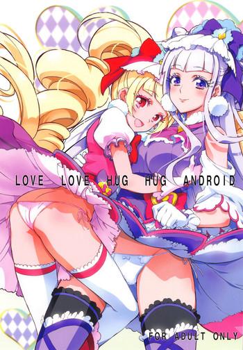Stockings LOVE LOVE HUG HUG ANDROID- Hugtto precure hentai Big Vibrator