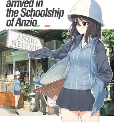 Sex Tape MIKA, arrived in the Schoolship of Anzio- Girls und panzer hentai Gay Trimmed