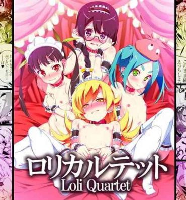 Her Loli Quartet- Bakemonogatari hentai Gozada