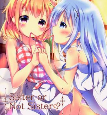 Missionary Position Porn Sister or Not Sister??- Gochuumon wa usagi desu ka hentai Jacking Off