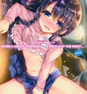 Assfuck Lolicon to JS ga Futari de Otomari Shitara… | When A Grade Schooler & A Pedo Stay The Night Natural Tits
