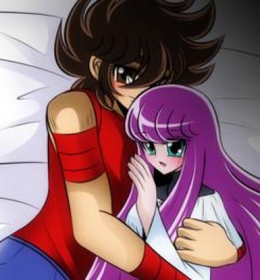 Bang Bros Seiya x Saori – Hoshiya tanjō no urahen desu.- Saint seiya hentai Daring