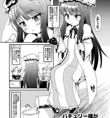 Neighbor Patchouli-sama ga Futotte Sakunyuu Sareru Hon- Touhou project hentai Mature